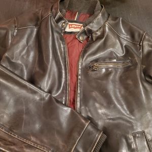 Levi's Leather Coat